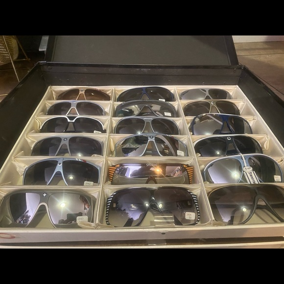 18 pair of vintage Spalding Sunglasses- most nwt